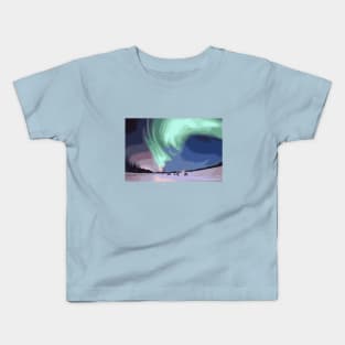 Winter Lights Kids T-Shirt